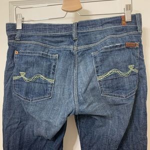 7 For all Mankind Blue jeans Size 30 Straight Leg